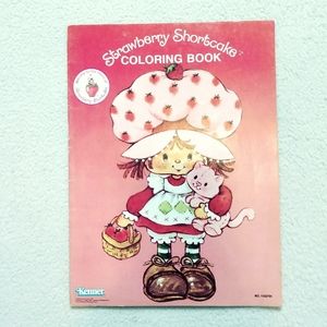 STRAWBERRY SHORTCAKE Vintage Coloring Book American Greetings Corp. 1981